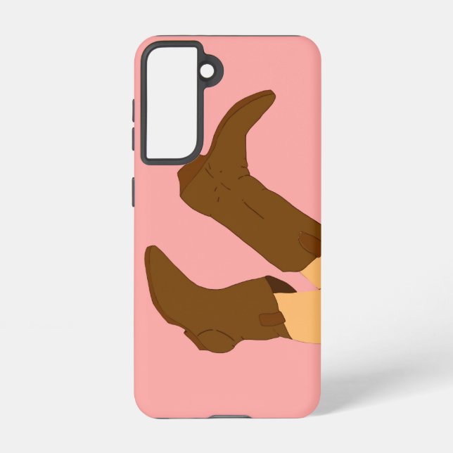 Cowboy Boots Samsung Galaxy Hülle (Rückseite)