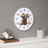 Cowboy Boots Spurs Hat und Tassels