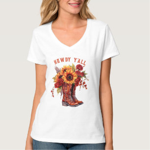 Cowboy Boots T - Shirt, wie du alle Boots Sonnenbl T-Shirt
