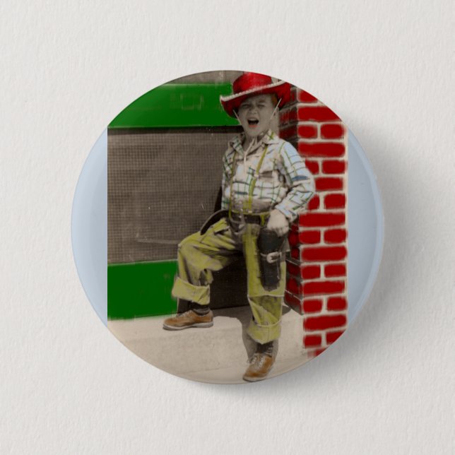 Cowboy Button (Vorderseite)