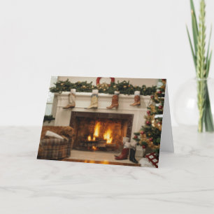 Cowboy Christmas Feiertagskarte