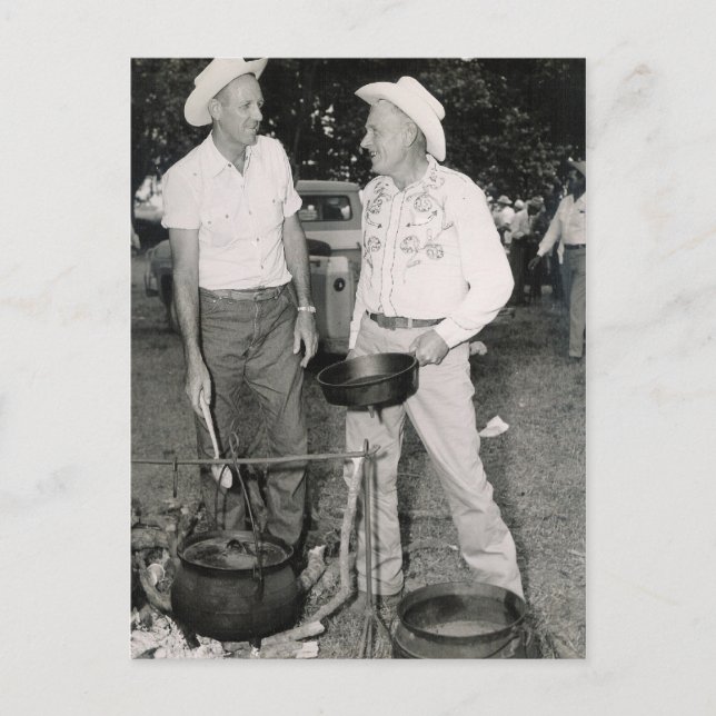 COWBOY COOKS #5 POSTKARTE (Vorderseite)