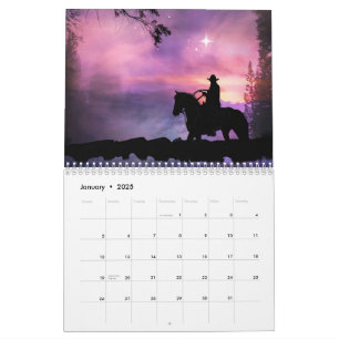 Cowboy Country Western Kalender 2025