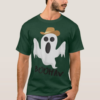 Cowboy Cowgirl BooHaw Retro Western Ghost lustige  T-Shirt