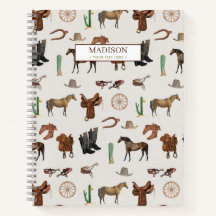 Cowboy Cowgirl Western Rodeo Country Pattern