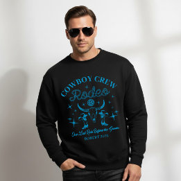 Cowboy Crew Rodeo Personalisiert Sweatshirt