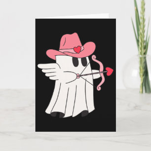 Cowboy-Cupid-Ghost-Valentinstag-Shirt für Paare Lu Karte