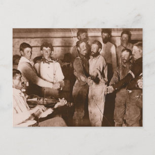 Cowboy Dance Postkarte