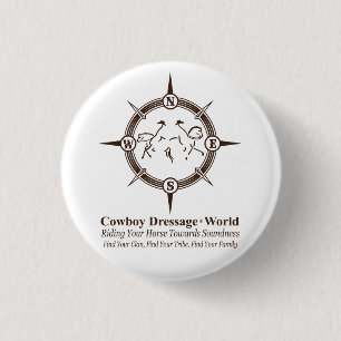 Cowboy Dressage® Button