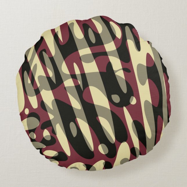 Cowboy Dust Round Kissen (Rückseite)