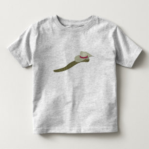 Cowboy Earthworm Kleinkind T-shirt