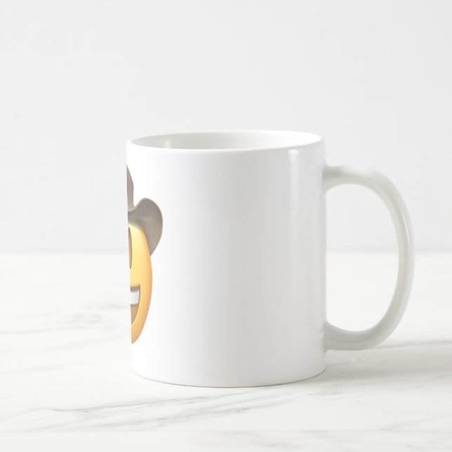 Cowboy emoji Gesicht Kaffeetasse (Rechts)