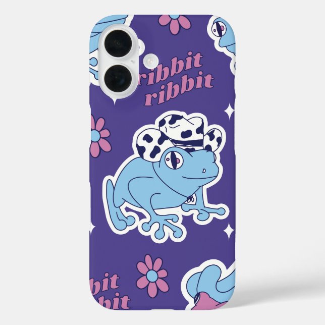 Cowboy Frog Ästhetik Case-Mate iPhone Hülle (Rückseite)