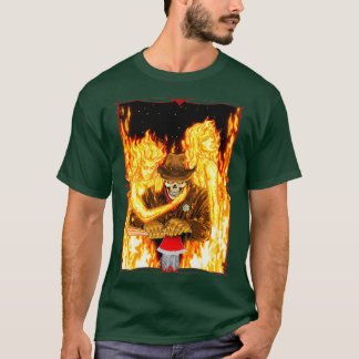 Cowboy From Hell mit Ax Classic TShirt