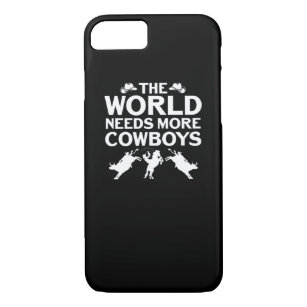 Cowboy-Geschenk-Welt benötigt mehr Cowboy-Team Case-Mate iPhone Hülle