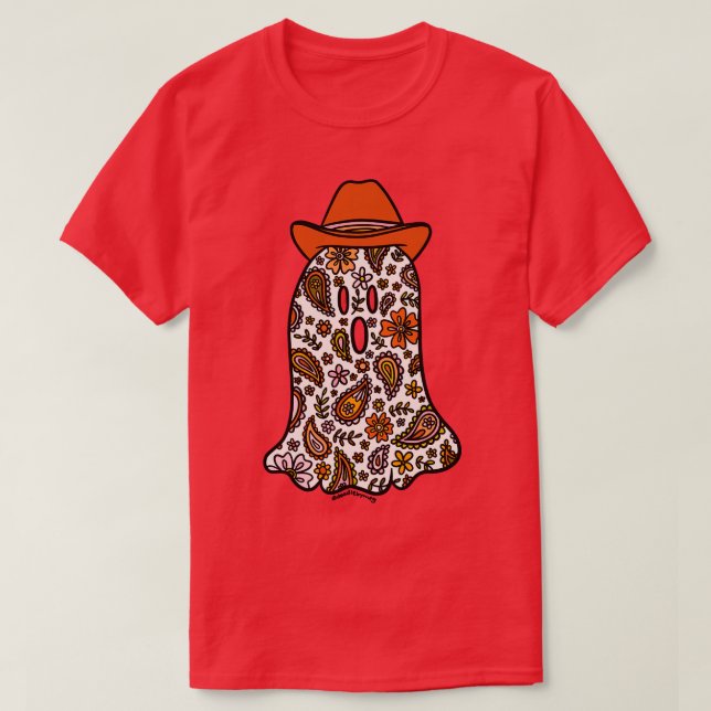 Cowboy Ghost T-Shirt (Design vorne)