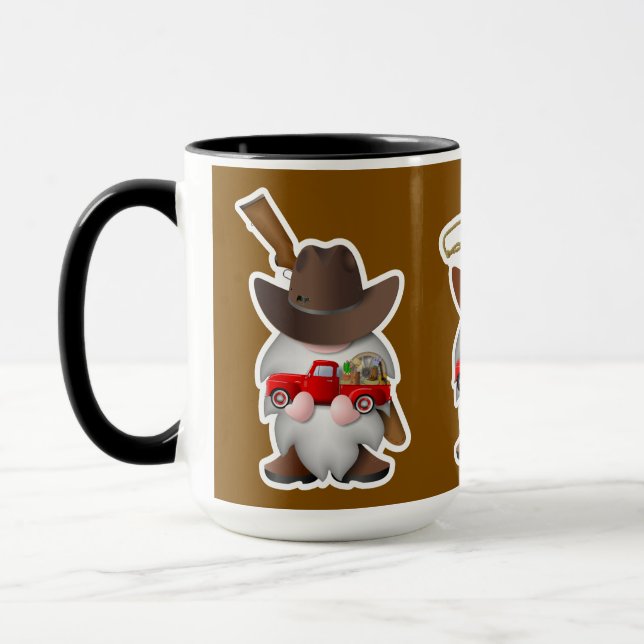 Cowboy Gnomes Tasse (Links)