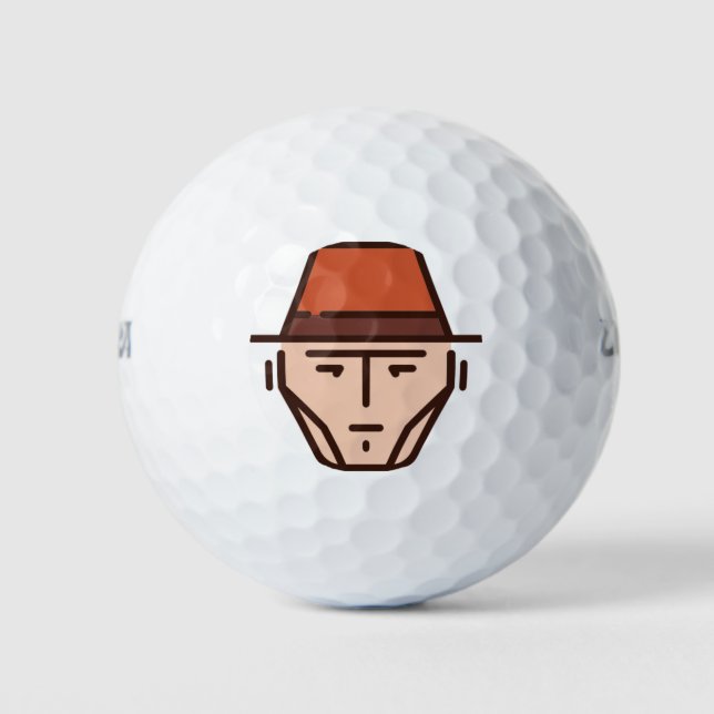 Cowboy Golfball (Vorderseite)