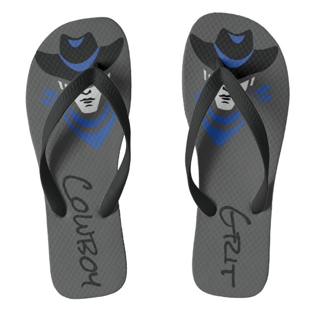 Cowboy Grit Flip Flops (Fußbett)