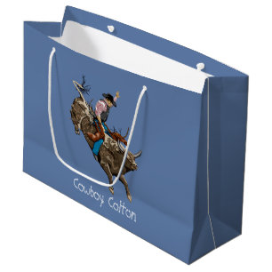 Cowboy Große Geschenktüte