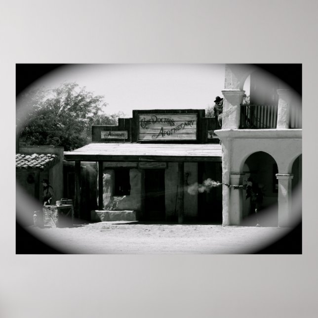 Cowboy Gunfight Poster (Vorne)