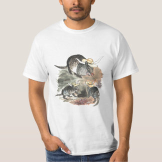 Cowboy-Gürteltier-Familie T-Shirt