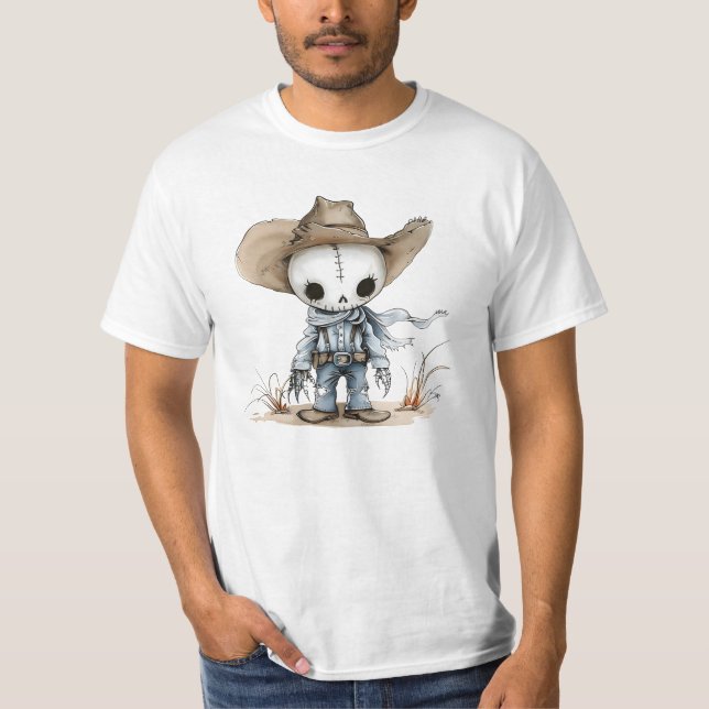 Cowboy-Halbkugel T-Shirt (Vorderseite)