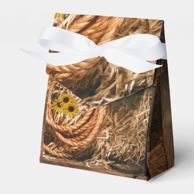 Cowboy Hat Geschenkschachtel (Vorderseite)