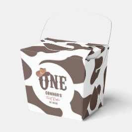 Cowboy Hat ONE First Rodeo 1. Geburtstag Party Geschenkschachtel