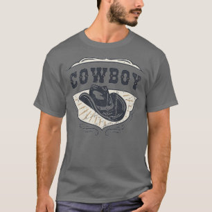 Cowboy Hat Vintag Country Western Wild West T-Shirt