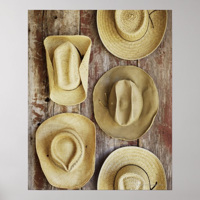 Cowboy Hats Poster (Vorne)