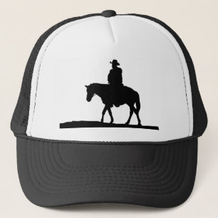 Cowboy Horse Rancher Silhouette Truckerkappe