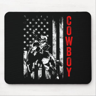 Cowboy Horse Show Horseck Riding Rider 7 Mousepad