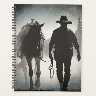 Cowboy Horse-Silhouette Planer
