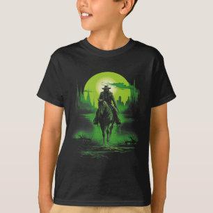 Cowboy Horseck Riding Saloon Gunfight Sheriff 1 T-Shirt