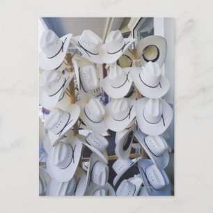 Cowboy-Hüte in einem Hutshop, Texas, USA Postkarte