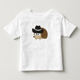 Cowboy-Igel Kleinkind T-shirt