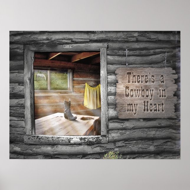 Cowboy in meinem Herzen Poster (Vorne)