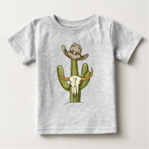 Cowboy in West Cactus Yeehaw Gift Ideas T - Shirt