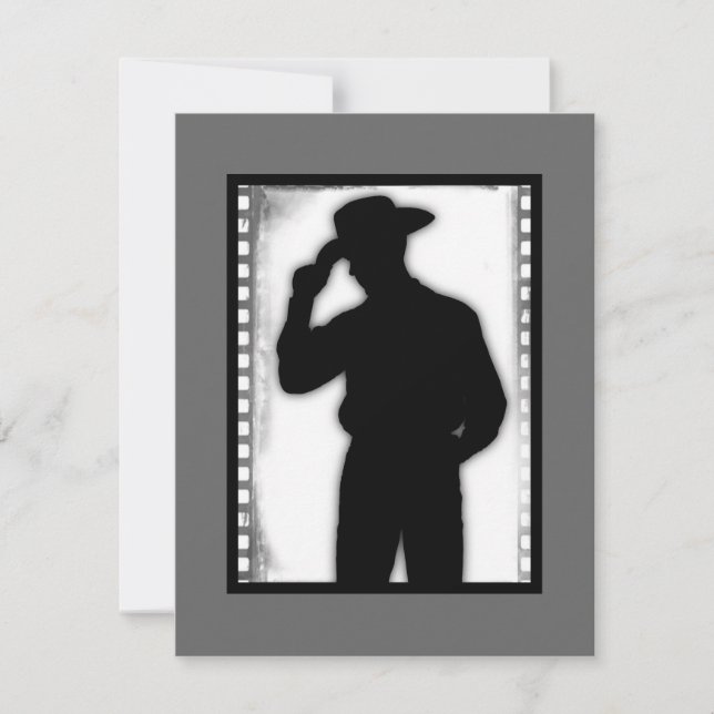Cowboy Invite Einladung (Vorderseite)