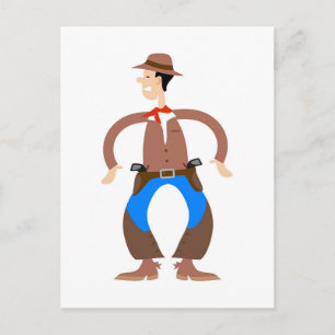 Cowboy Joe Postkarte