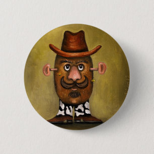Cowboy-Kartoffel Button