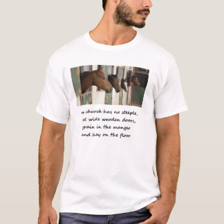 Cowboy-Kirche T-Shirt