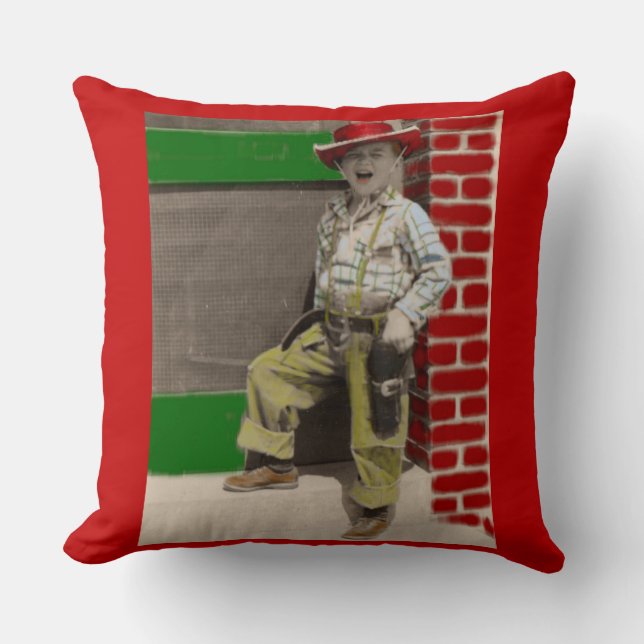 Cowboy Kissen (Vorderseite)