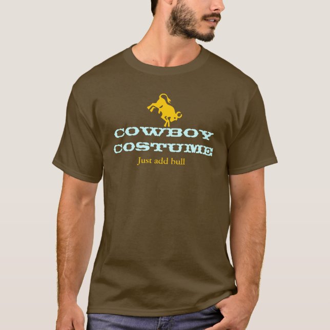 Cowboy-Kostüm 2 T-Shirt (Vorderseite)
