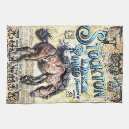 Cowboy-Küchenhandtuch Geschirrtuch