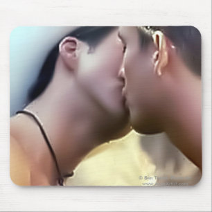 Cowboy-Kuss Mousepad