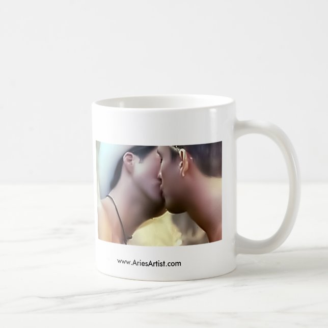 Cowboy-Kuss Tasse (Rechts)