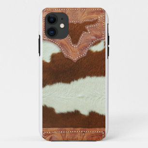 Cowboy-Leder und Rindleder Case-Mate iPhone Hülle