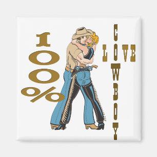 Cowboy-Liebe Magnet
